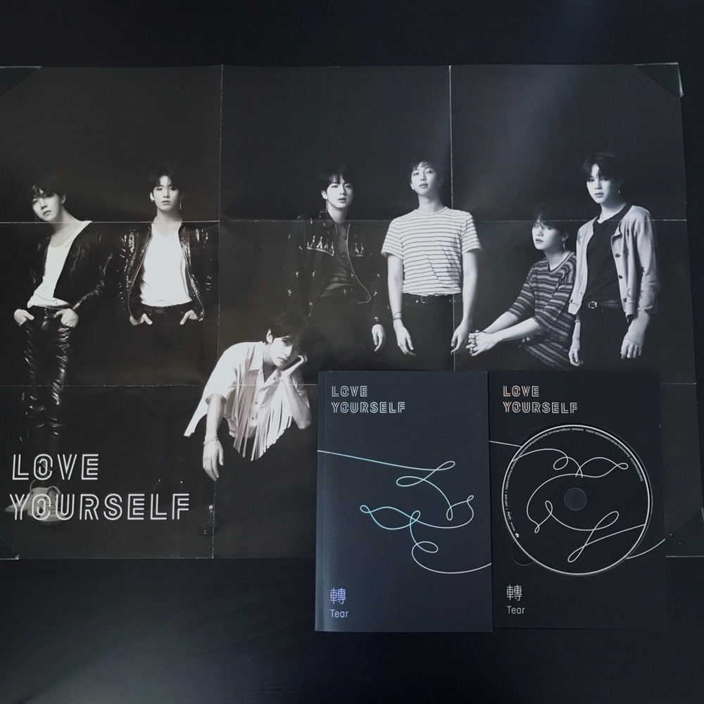 BTS Love Yourself Tear O Ver Album KPOP
